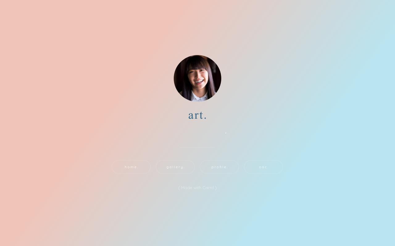 Carrd profile picture for @artwork